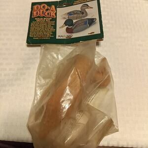 Vintage Stoney Point Decoys Do-A Duck Hen Mallard Solid Wood Kit Made USA 12”
